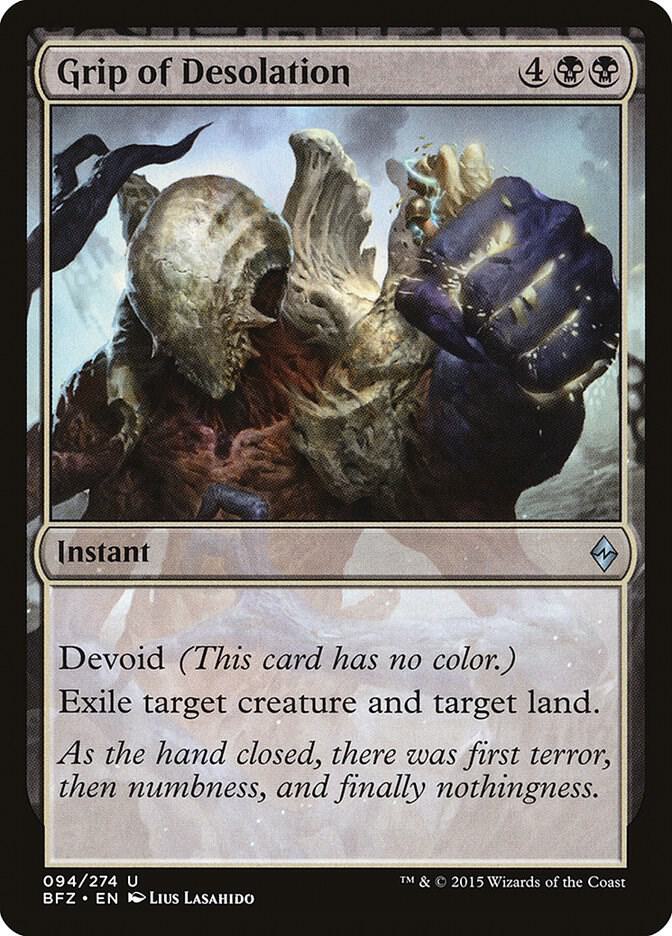 Grip of Desolation [Battle for Zendikar] 94