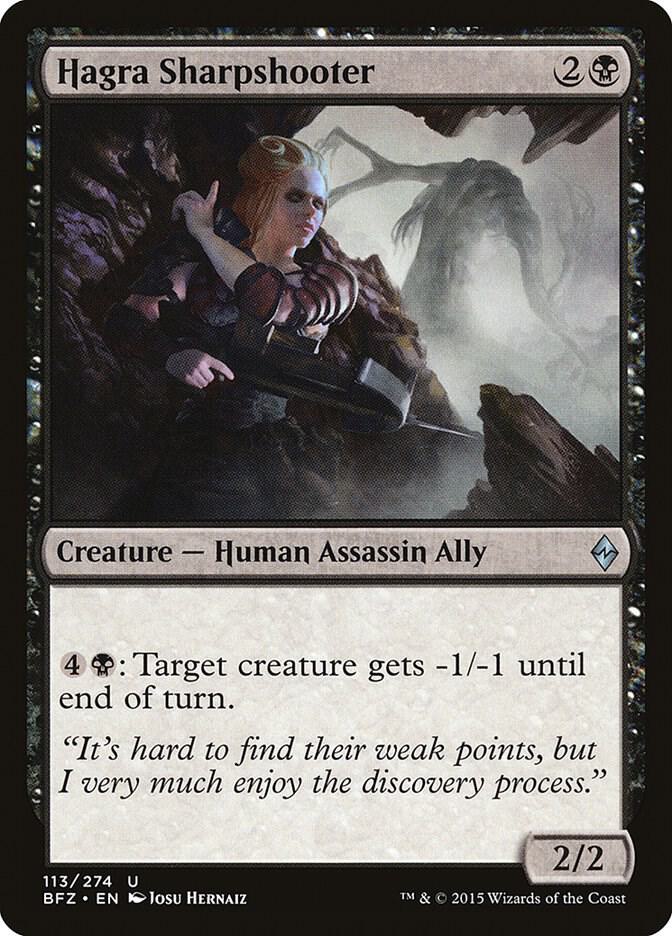 Hagra Sharpshooter [Battle for Zendikar] 113