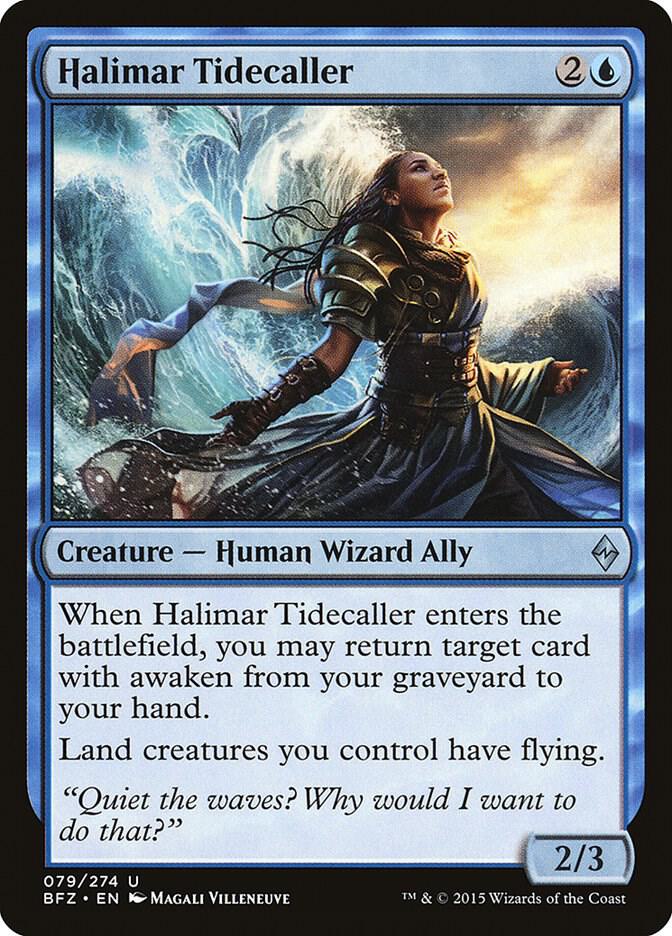 Halimar Tidecaller [Battle for Zendikar] 79