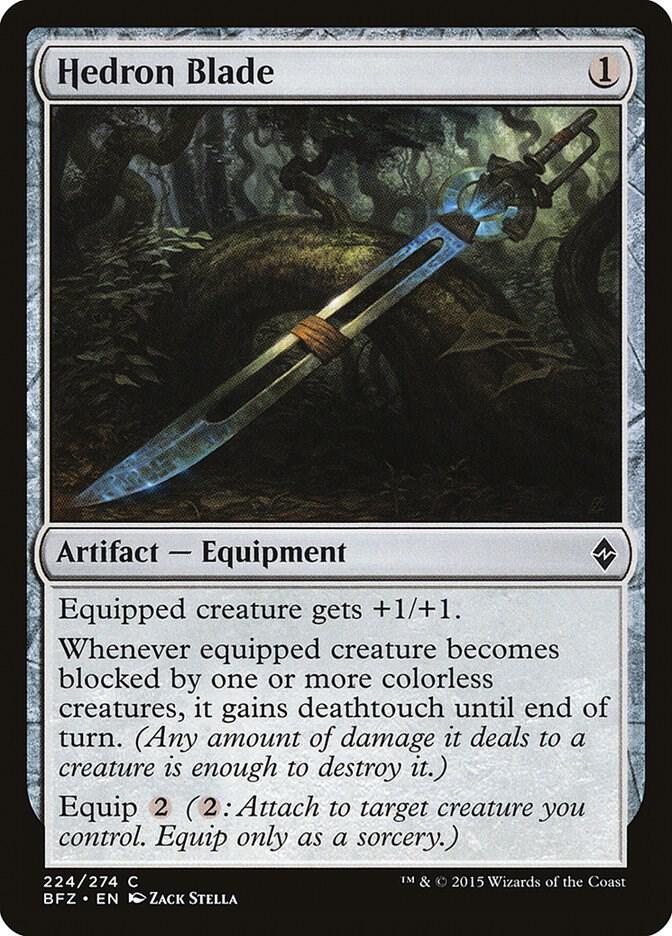 Hedron Blade [Battle for Zendikar] 224