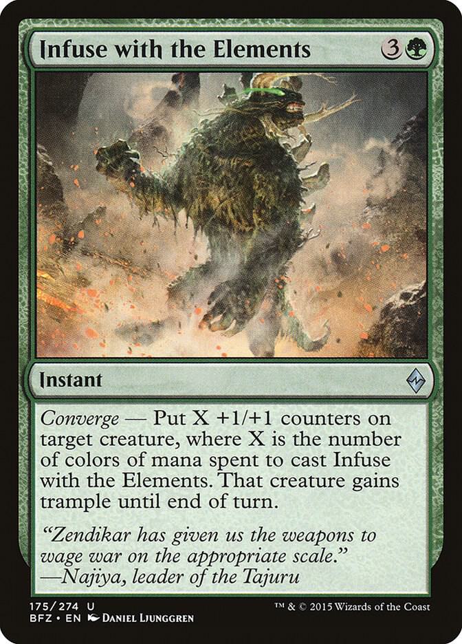 Infuse with the Elements [Battle for Zendikar] 175