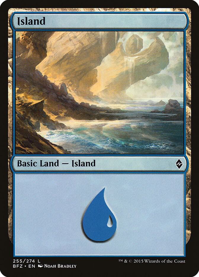 Island (255) [Battle for Zendikar] 255