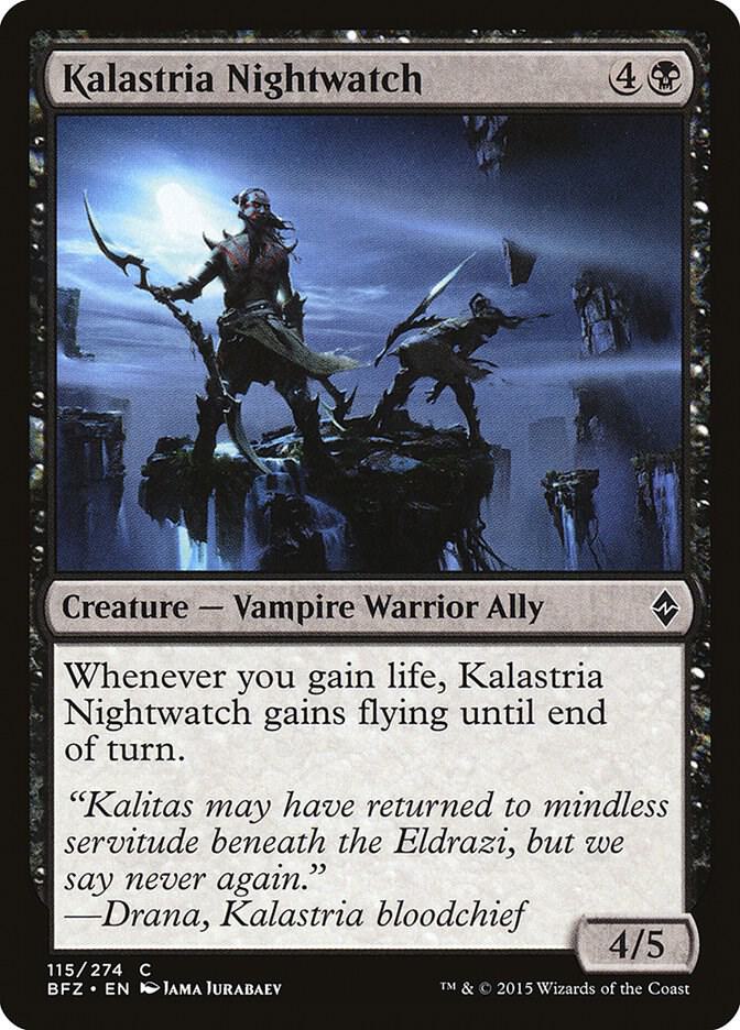 Kalastria Nightwatch [Battle for Zendikar] 115