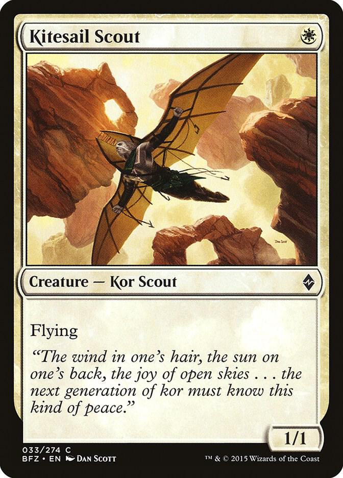 Kitesail Scout [Battle for Zendikar] 33