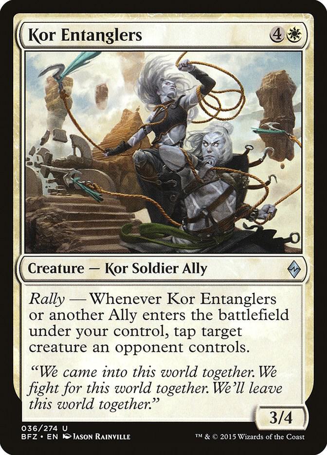 Kor Entanglers [Battle for Zendikar] 36