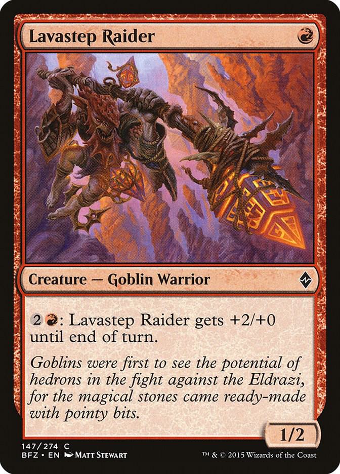 Lavastep Raider [Battle for Zendikar] 147