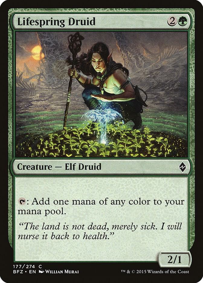 Lifespring Druid [Battle for Zendikar] 177
