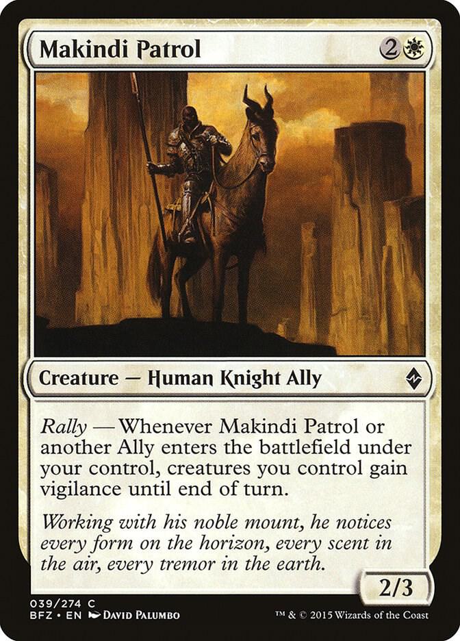 Makindi Patrol [Battle for Zendikar] 39