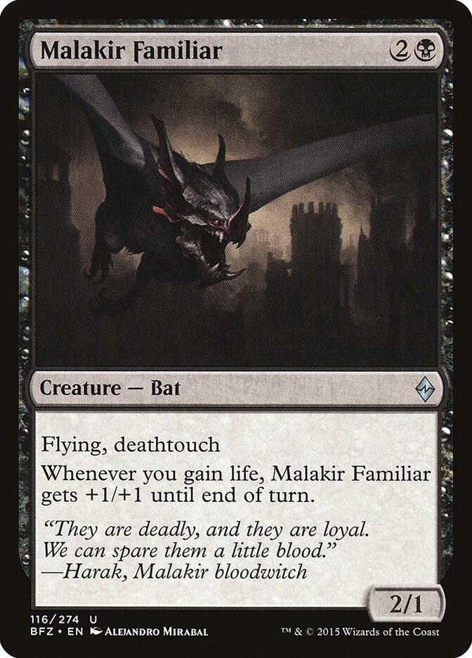 Malakir Familiar [Battle for Zendikar] 116