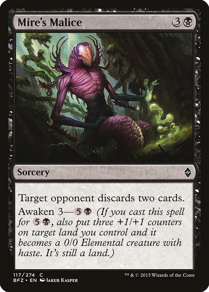 Mire's Malice [Battle for Zendikar] 117