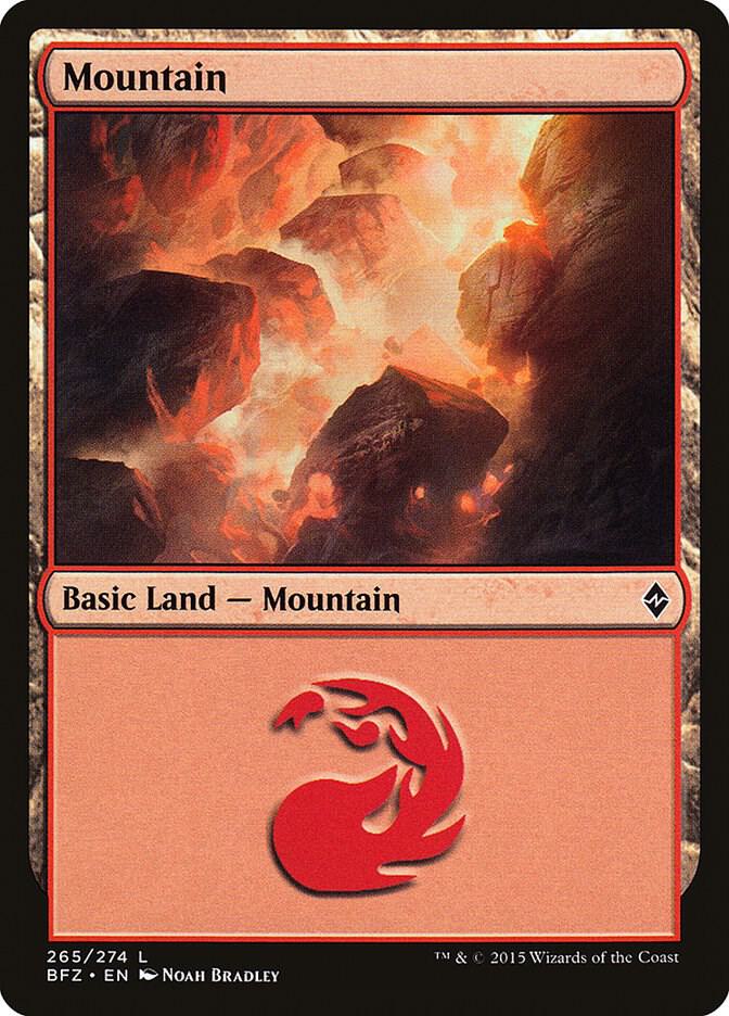 Mountain (265) [Battle for Zendikar] 265