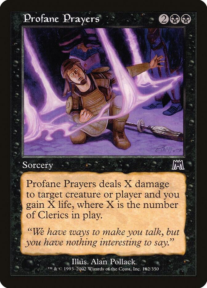 Profane Prayers [Onslaught] 162