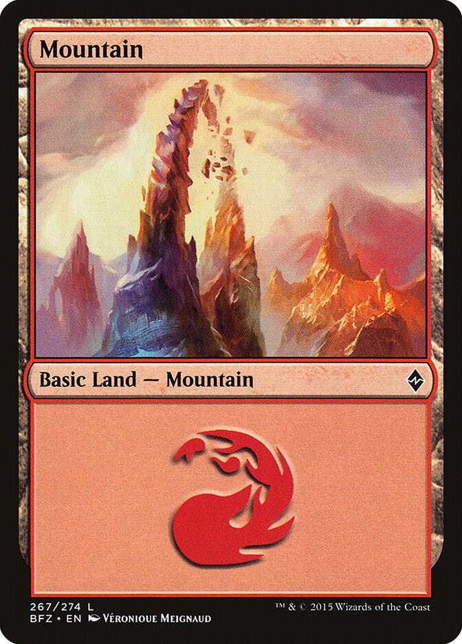 Mountain (267) [Battle for Zendikar] 267