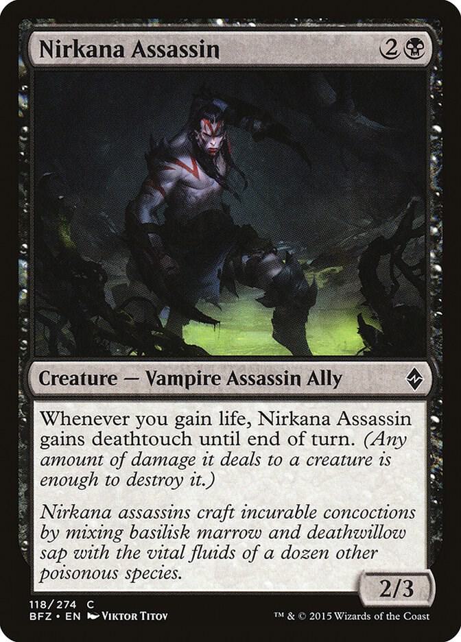 Nirkana Assassin [Battle for Zendikar] 118