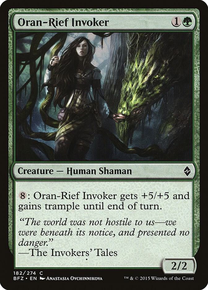 Oran-Rief Invoker [Battle for Zendikar] 182
