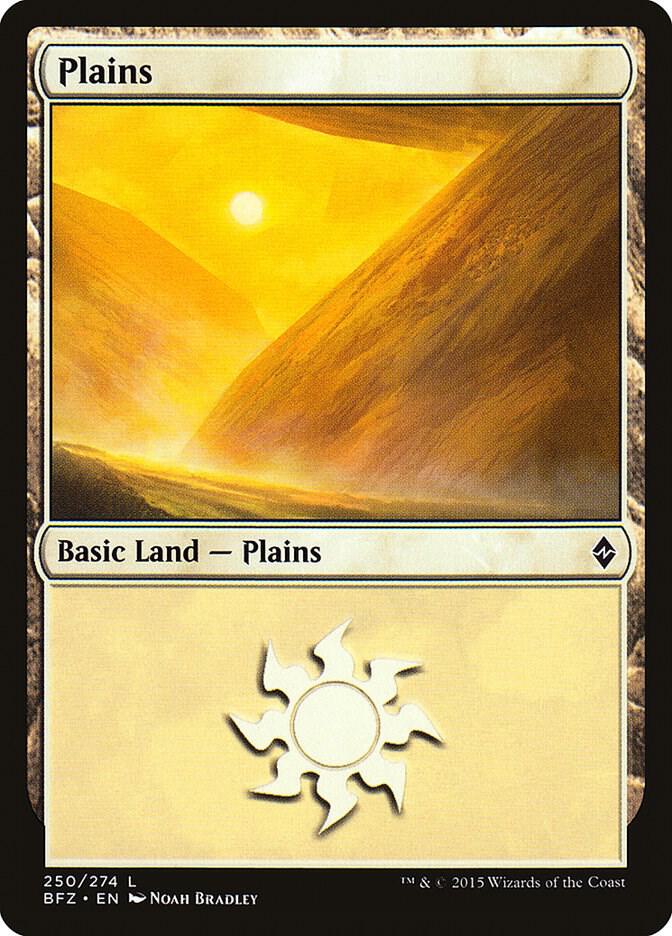 Plains (250) [Battle for Zendikar] 250