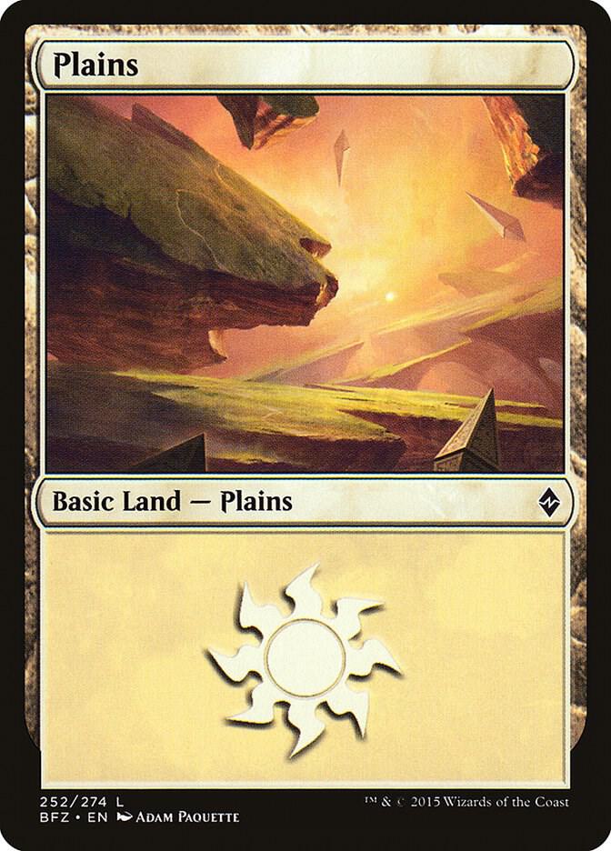 Plains (252) [Battle for Zendikar] 252
