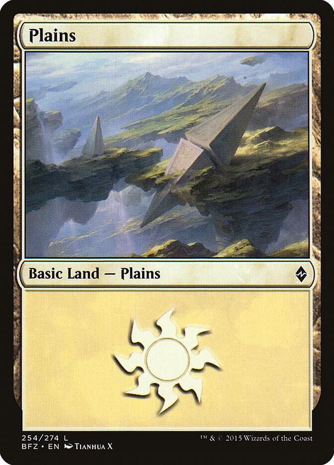Plains (254) [Battle for Zendikar] 254