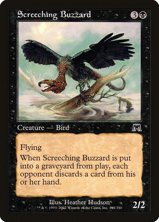 Screeching Buzzard [Onslaught] 165
