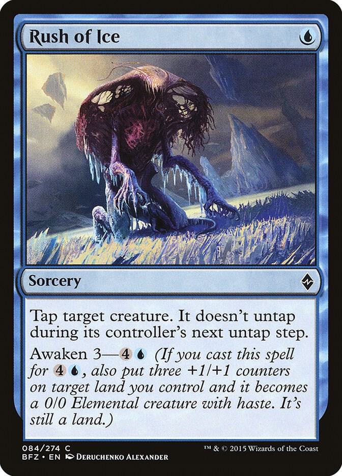 Rush of Ice [Battle for Zendikar] 84