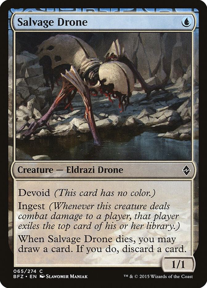 Salvage Drone [Battle for Zendikar] 65