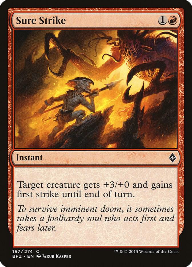 Sure Strike [Battle for Zendikar] 157