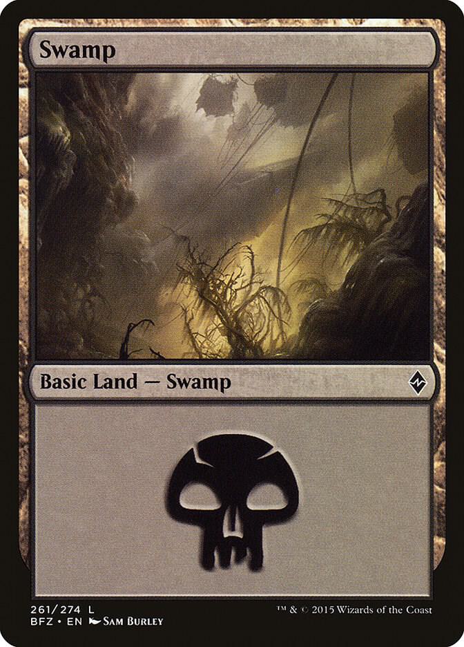 Swamp (261) [Battle for Zendikar] 261