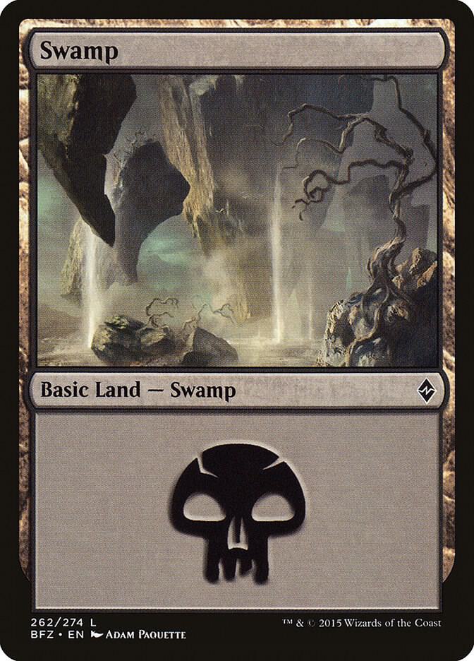 Swamp (262) [Battle for Zendikar] 262