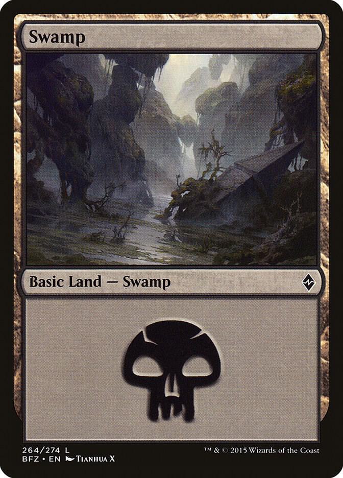 Swamp (264) [Battle for Zendikar] 264