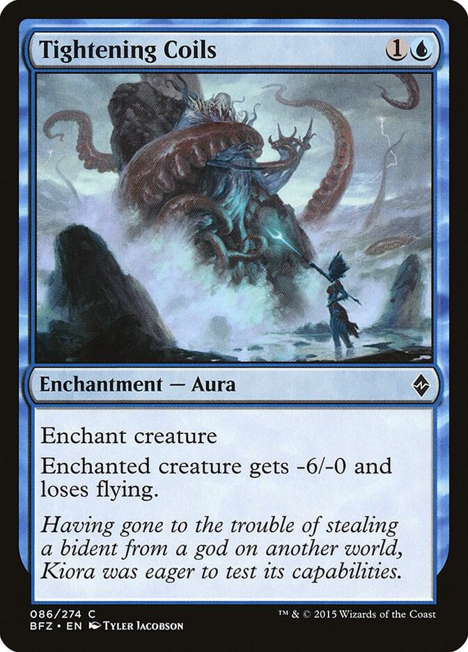 Tightening Coils [Battle for Zendikar] 86