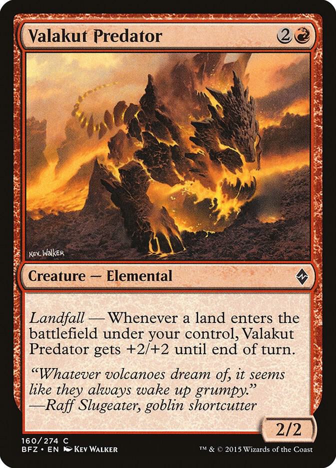 Valakut Predator [Battle for Zendikar] 160