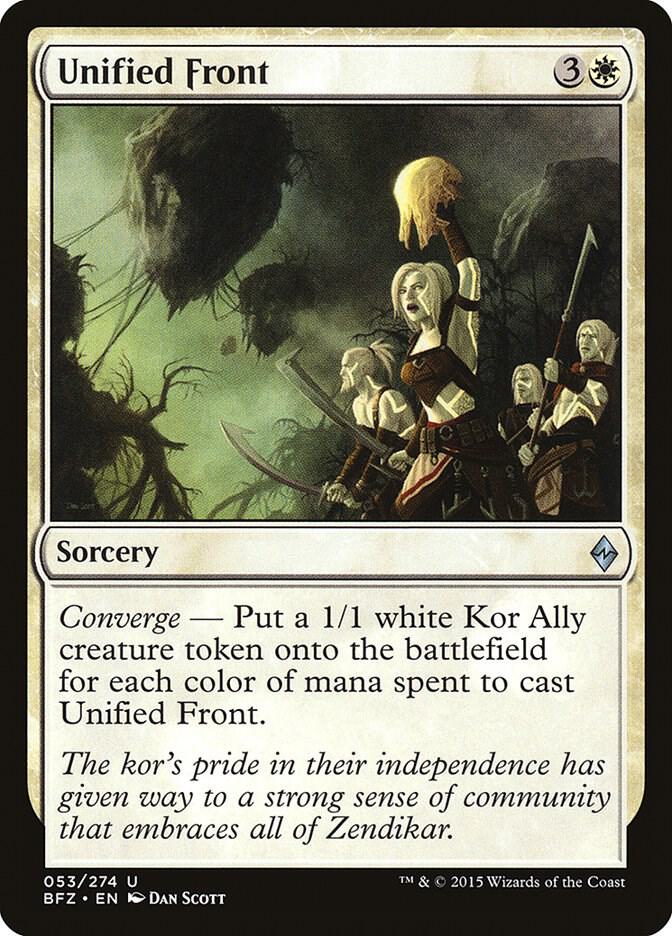 Unified Front [Battle for Zendikar] 53