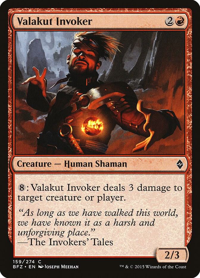 Valakut Invoker [Battle for Zendikar] 159