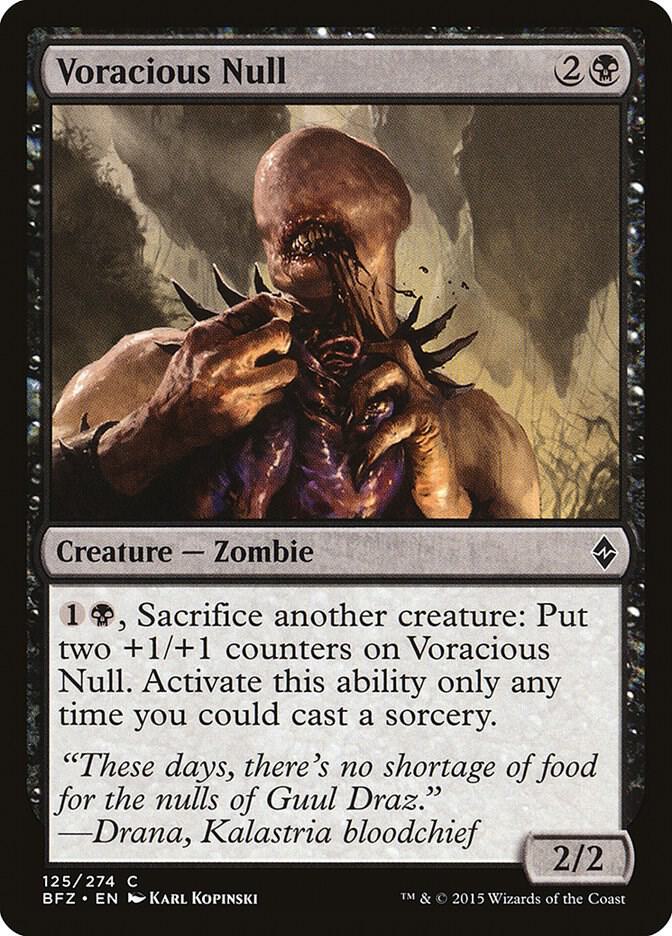 Voracious Null [Battle for Zendikar] 125