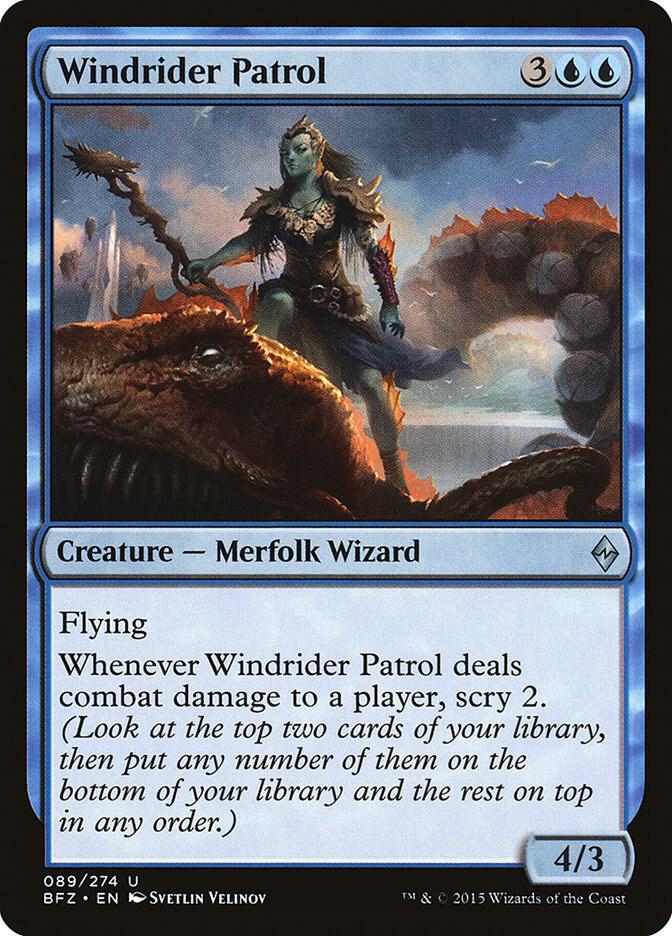 Windrider Patrol [Battle for Zendikar] 89