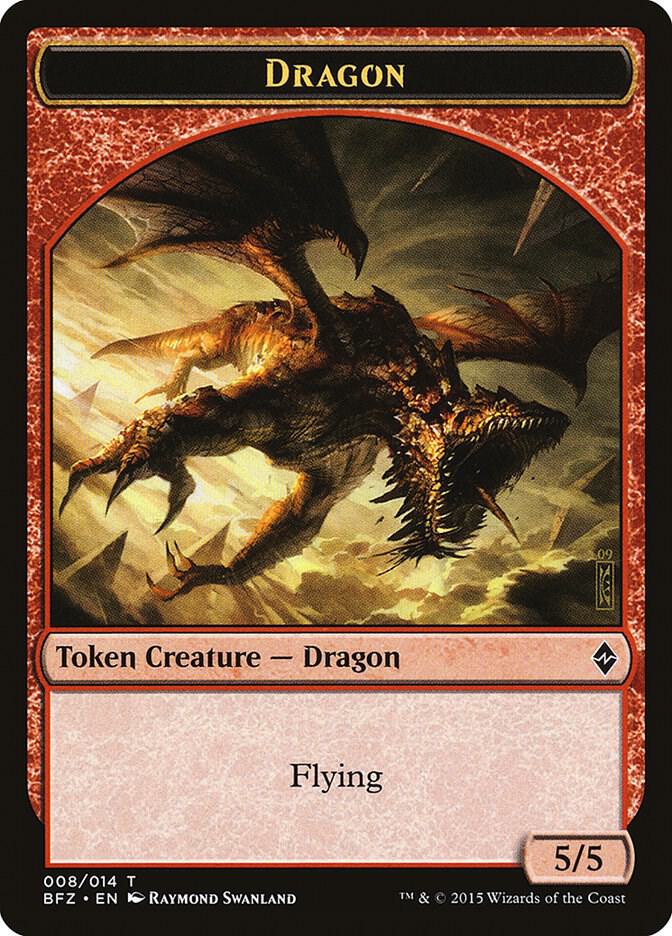 Dragon Token [Battle for Zendikar] 8