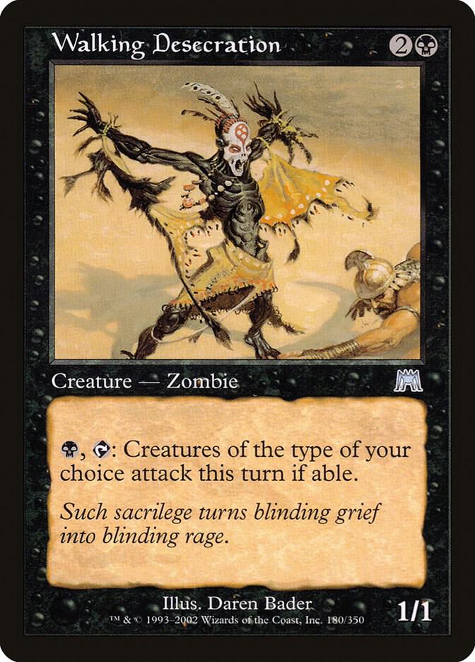 Walking Desecration [Onslaught] 180