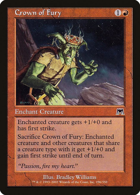 Crown of Fury [Onslaught] 196