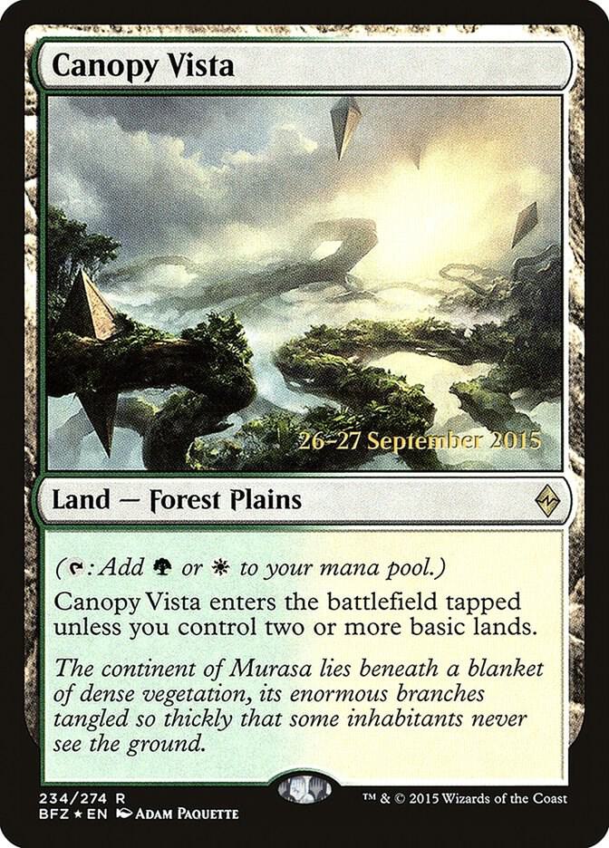 Canopy Vista [Prerelease Cards] 234