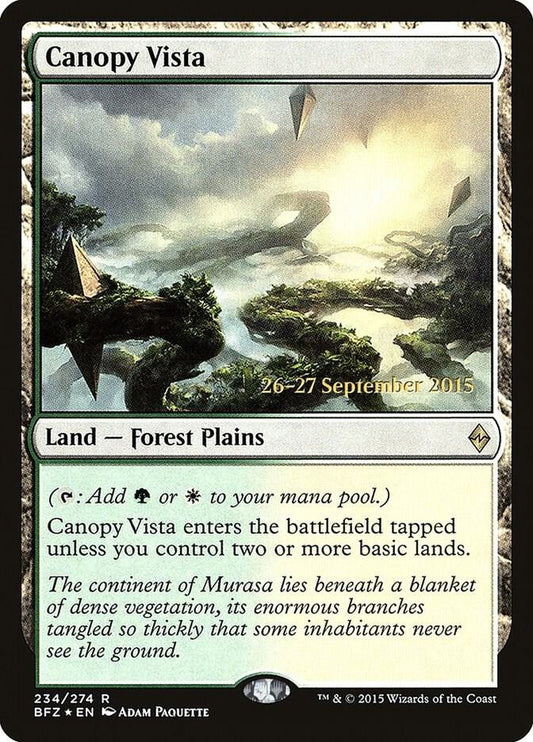 Canopy Vista [Prerelease Cards] 234