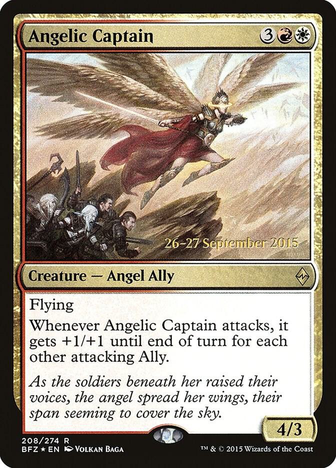 Angelic Captain [Prerelease Cards] 208
