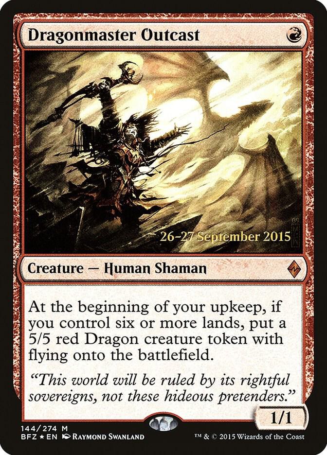Dragonmaster Outcast [Prerelease Cards] 144