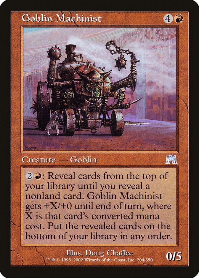 Goblin Machinist [Onslaught] 204