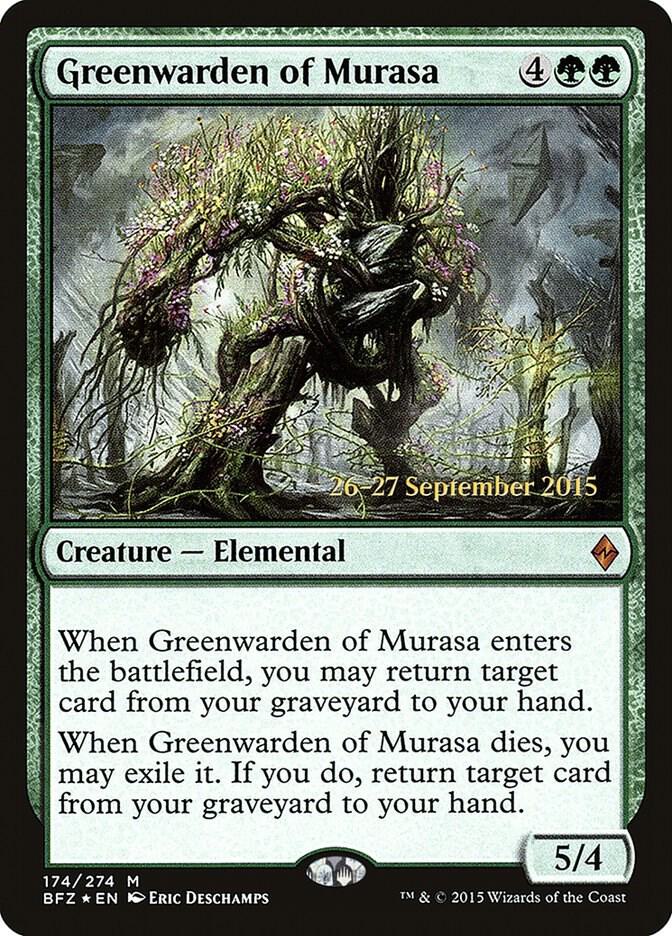 Greenwarden of Murasa [Prerelease Cards] 174