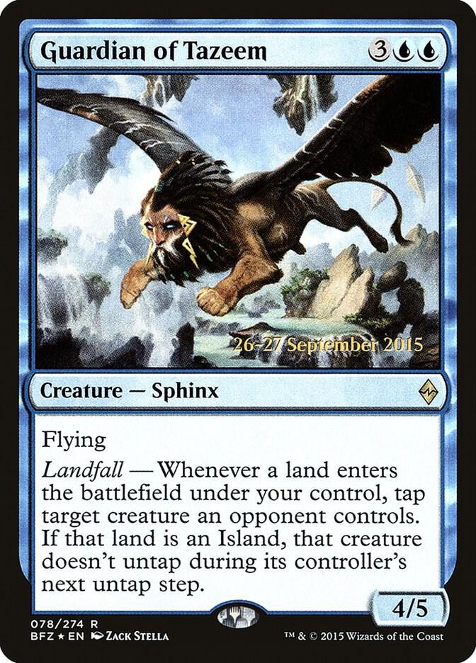 Guardian of Tazeem [Prerelease Cards] 78