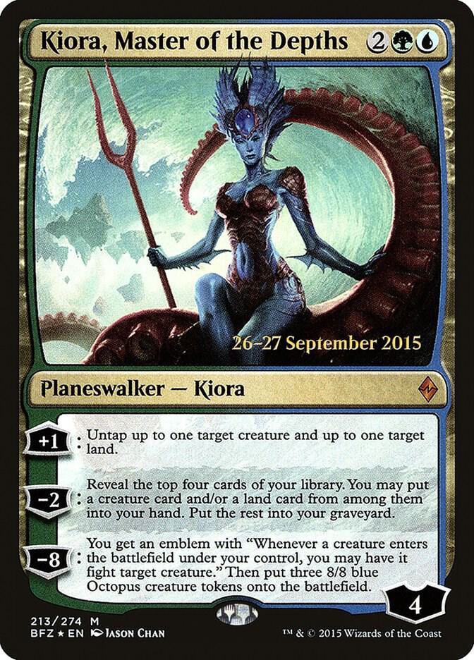 Kiora, Master of the Depths [Prerelease Cards] 213