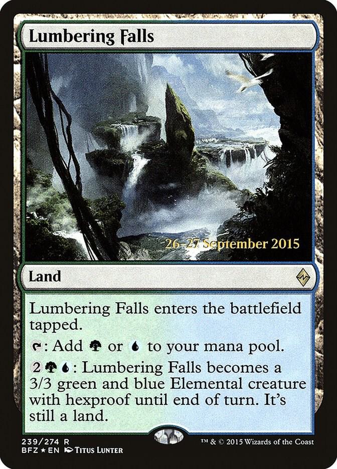 Lumbering Falls [Prerelease Cards] 239
