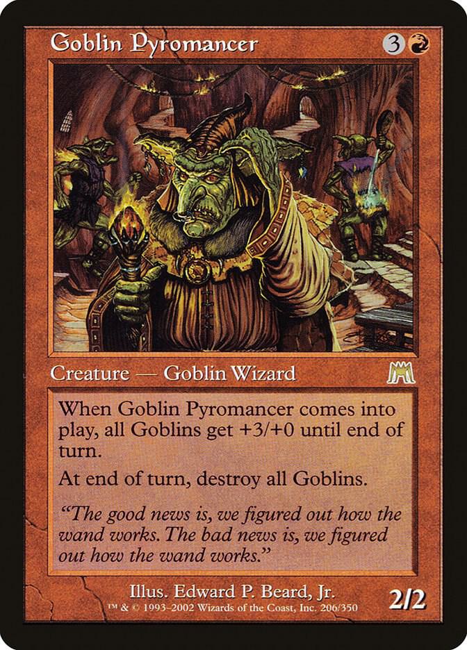 Goblin Pyromancer [Onslaught] 206