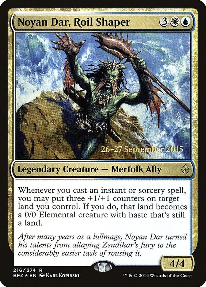 Noyan Dar, Roil Shaper [Prerelease Cards] 216