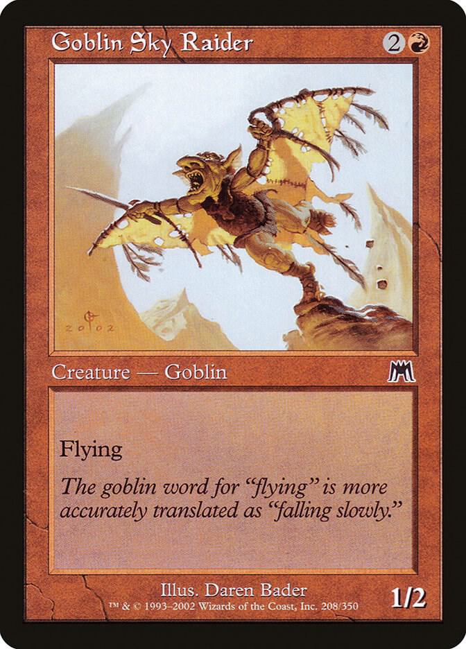 Goblin Sky Raider [Onslaught] 208